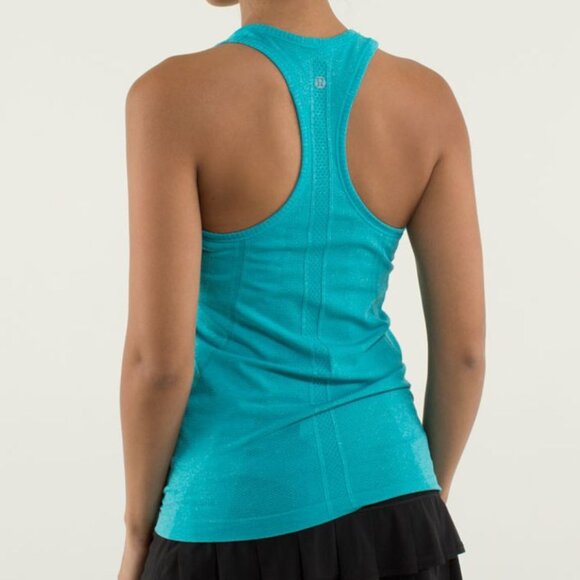 Lululemon Swiftly Tech Racerback - 10 Heathered Surge - Picture 2 of 6